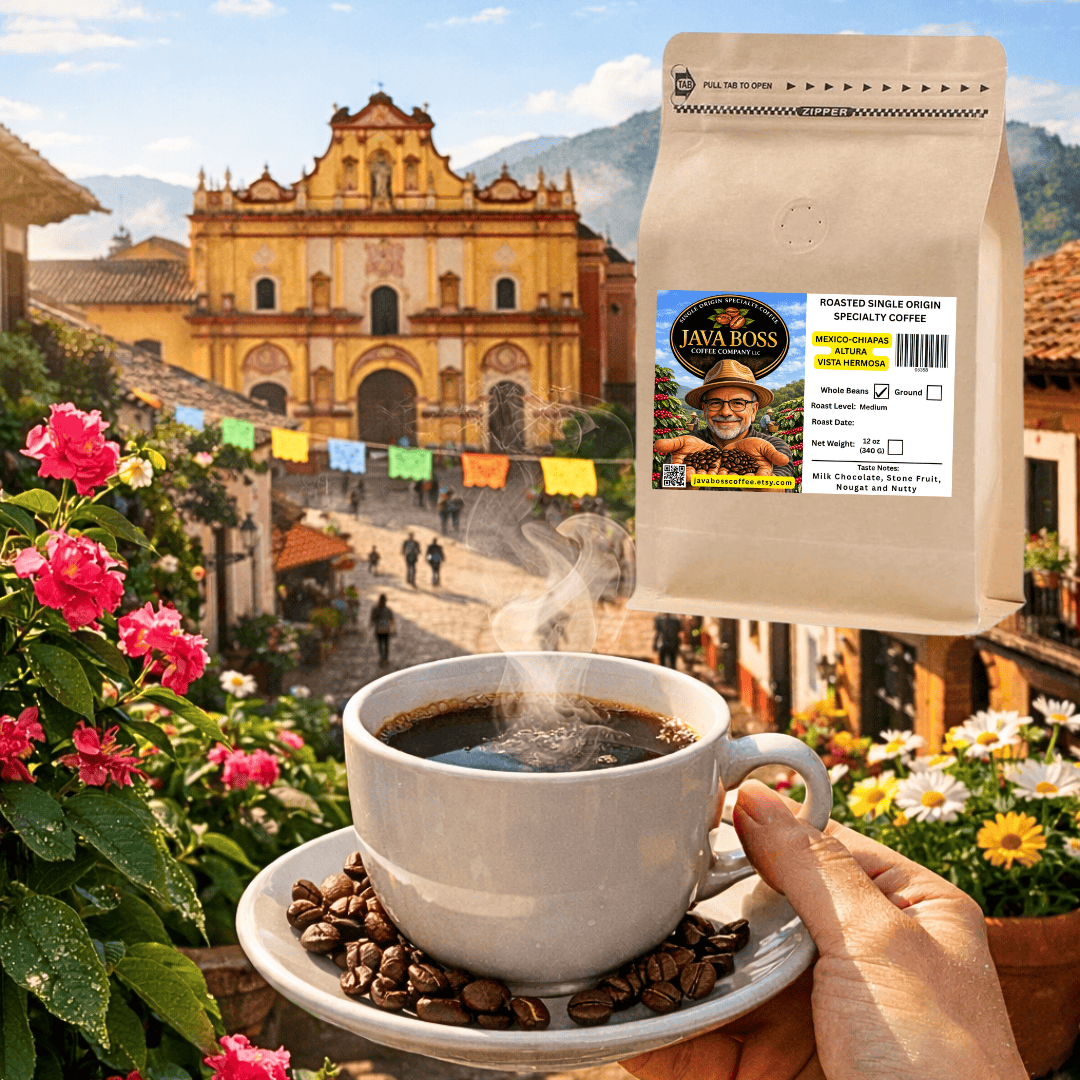 Java Boss Mexico Chiapas Single Origin Coffee