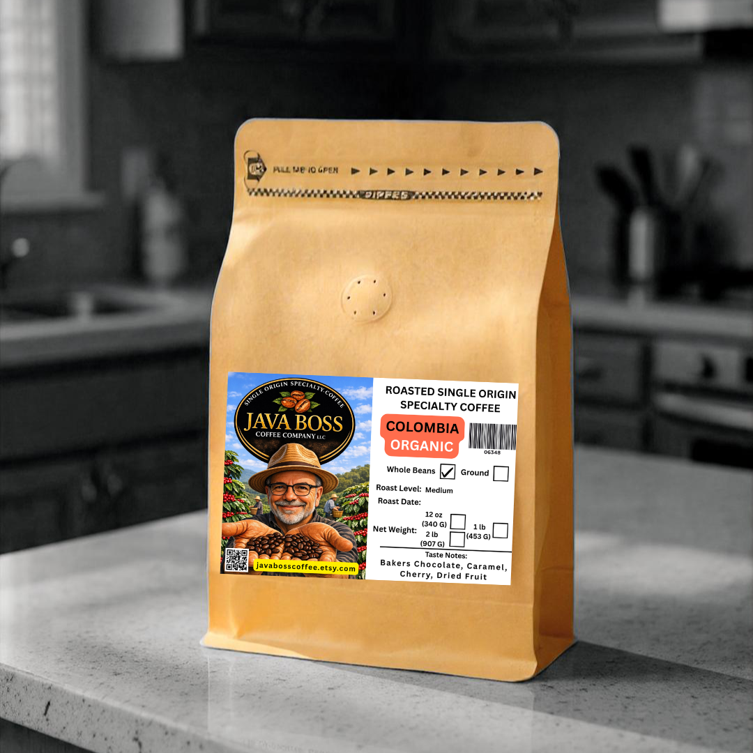 Colombia Huila - Organic – Fresh Roasted Whole Coffee Beans