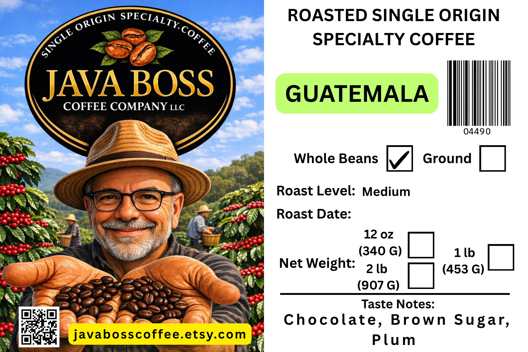 Guatemala - Huehuetenango Medium Roast Coffee Beans - Image 9