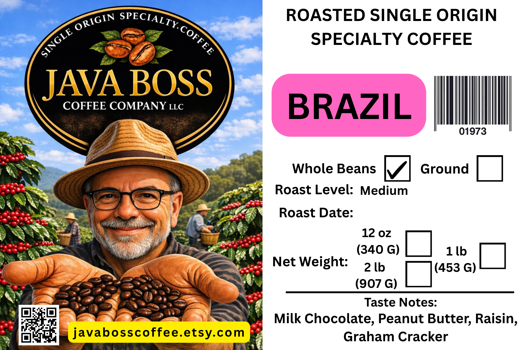 Brazil Cerrado - Medium Roasted - Coffee Beans - Image 11