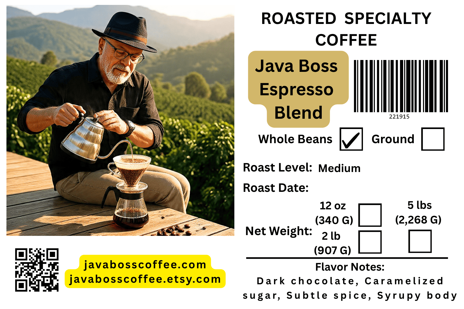 Java Boss Espresso Blend - Image 2
